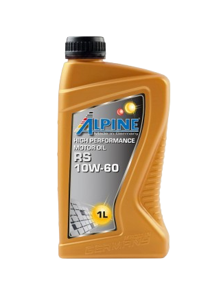Моторное масло Alpine RS 10W-60, 1л