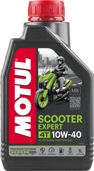 Моторное масло Motul SCOOTER EXPERT 4T 10W-40 MB, 1л