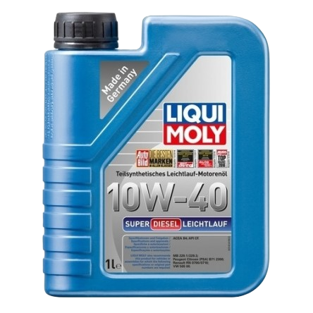 Моторное масло Liqui Moly Super Diesel Leichtlauf 10W-40, 1л