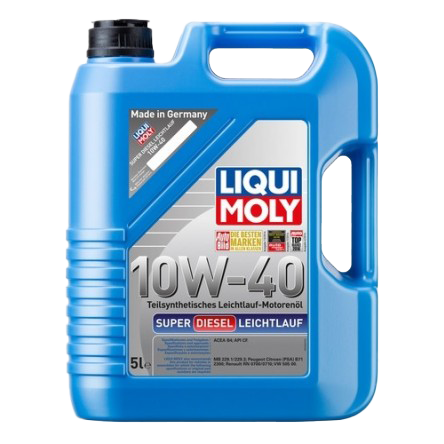 Моторное масло Liqui Moly Super Diesel Leichtlauf 10W-40, 5л