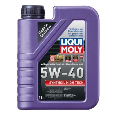 Моторное масло Liqui Moly Synthoil High Tech 5W-40, 1л