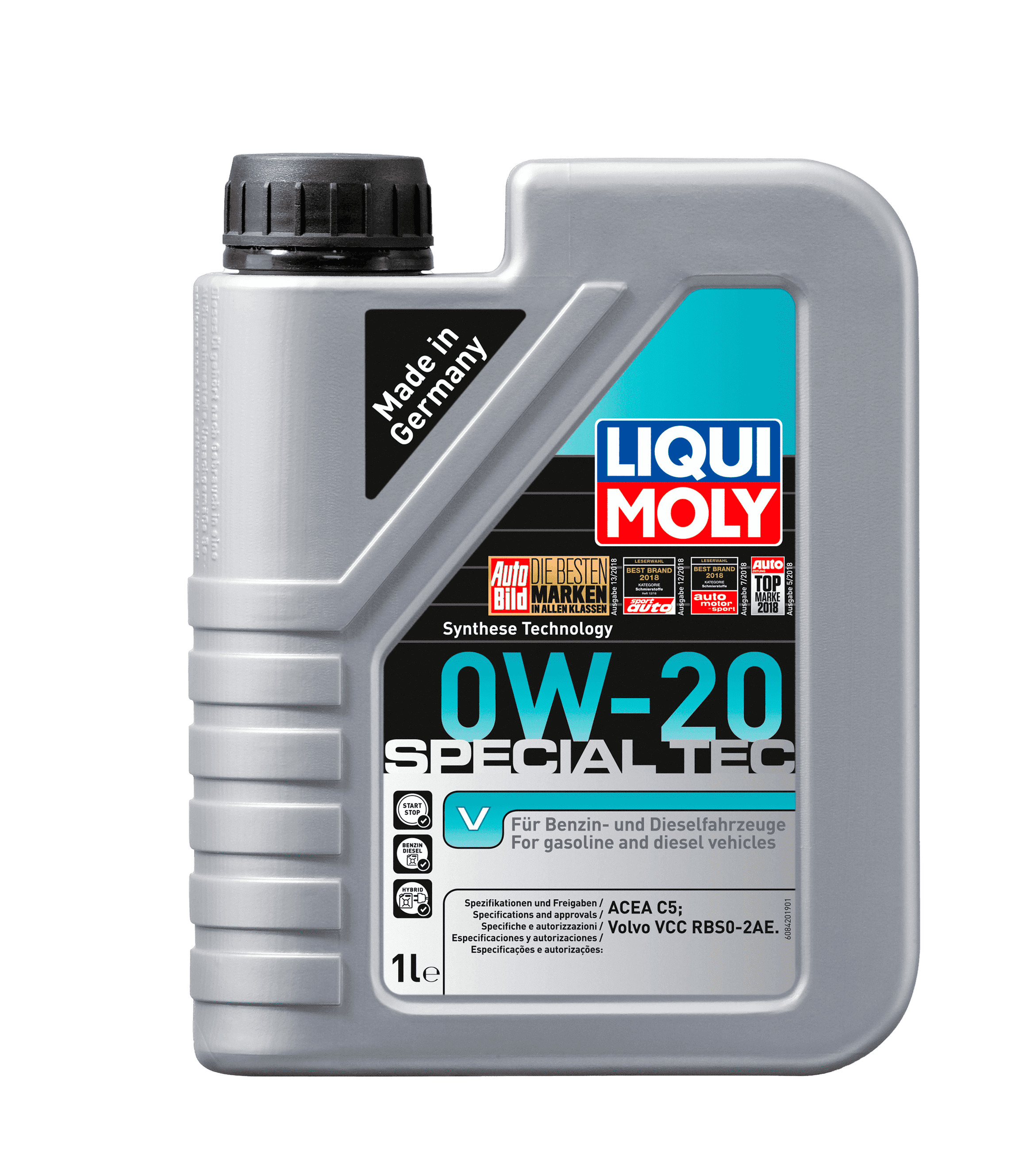 Моторное масло Liqui Moly Special Tec V 0W-20, 1л