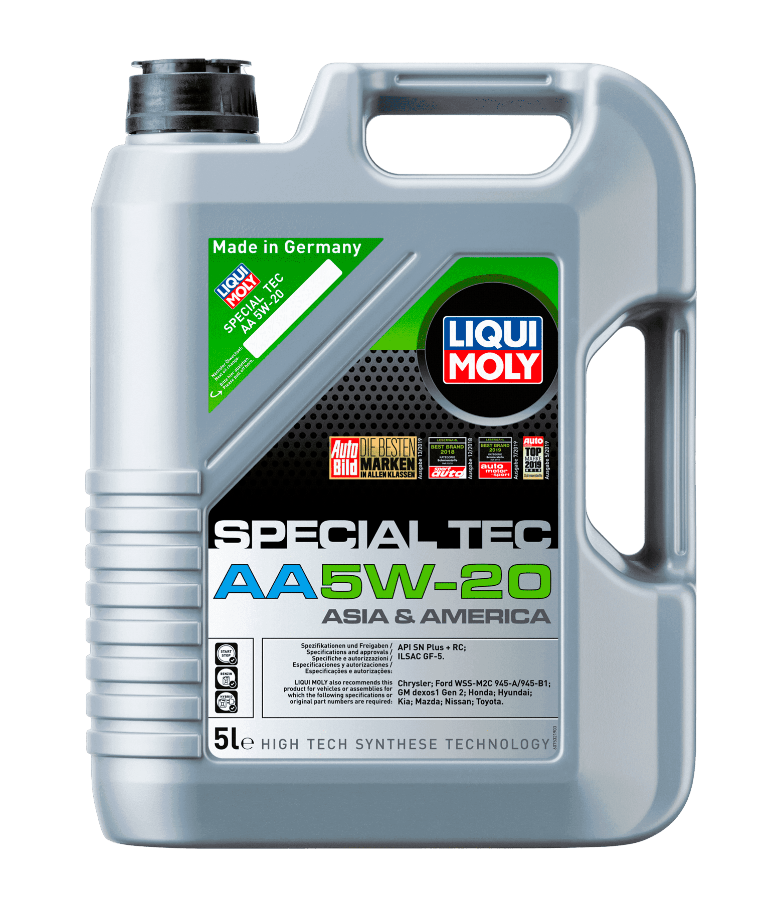 Моторное масло Liqui Moly Special Tec AA 5W-20, 5л