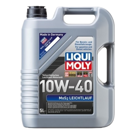 Моторное масло Liqui Moly MoS2 Leichtlauf 10W-40, 5л
