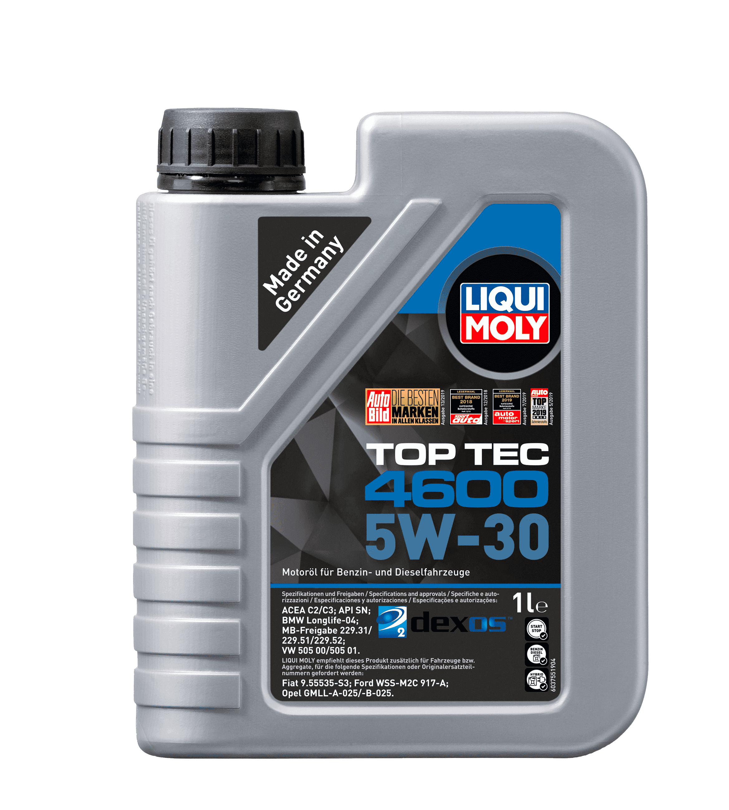 Моторное масло Liqui Moly Top Тес 4600 5W-30, 1л