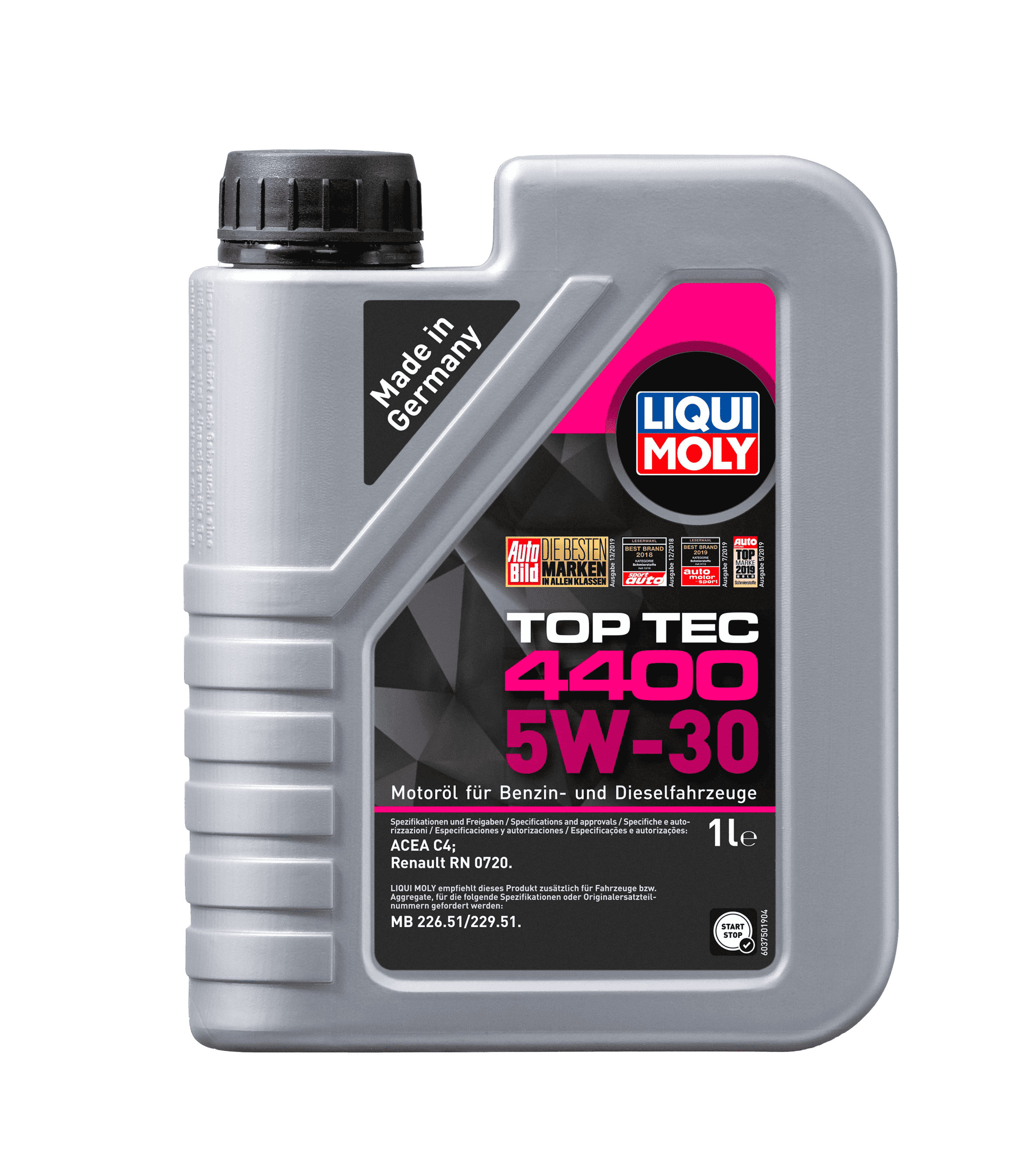 Моторное масло Liqui Moly Top Tec 4400 5W-30, 1л