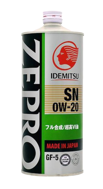 Моторное масло IDEMITSU ZEPRO ECOMEDALIST SN/GF-5 0W-20, 1л