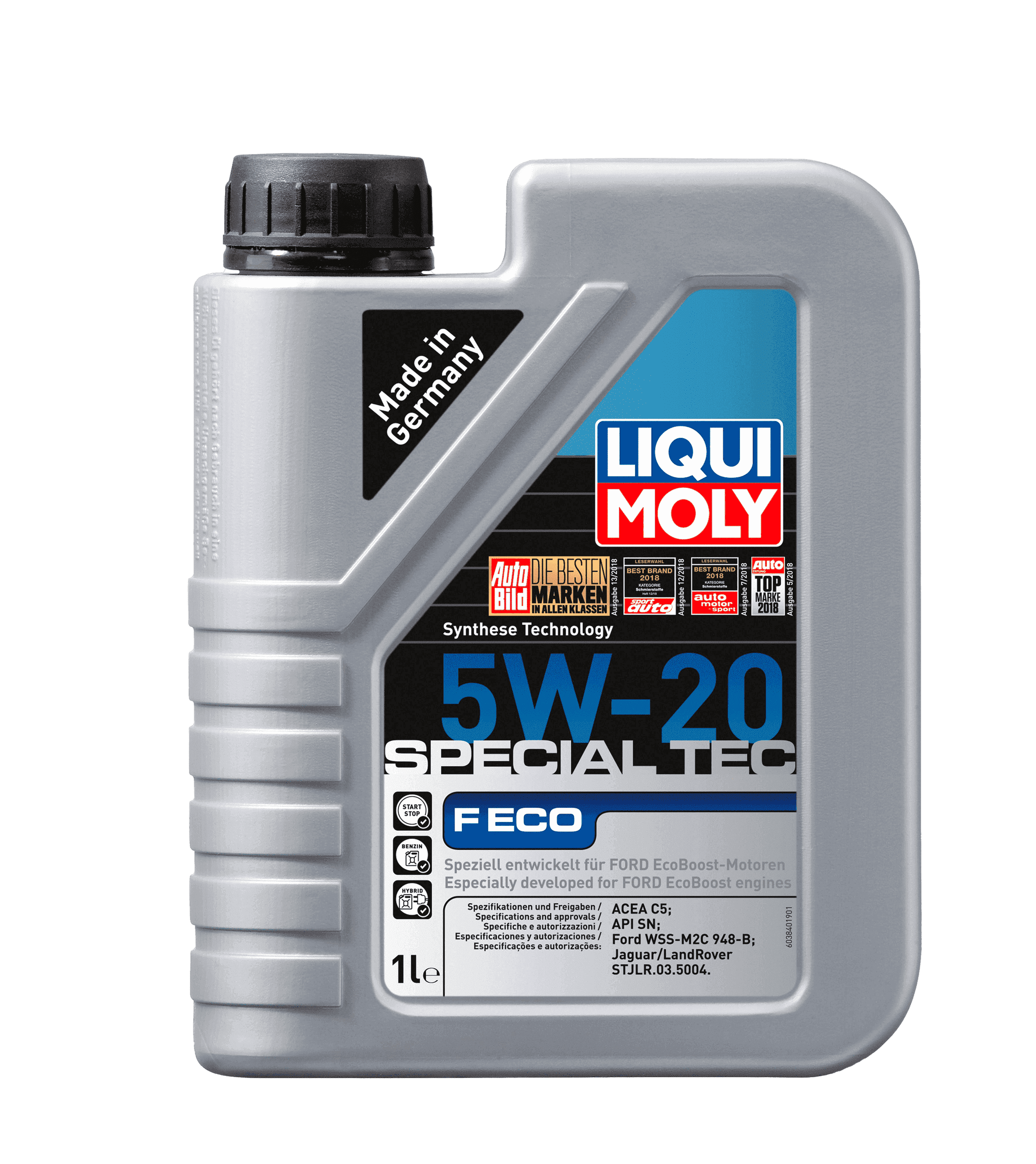 Моторное масло Liqui Moly Special Tec F ECO 5W-20, 1л