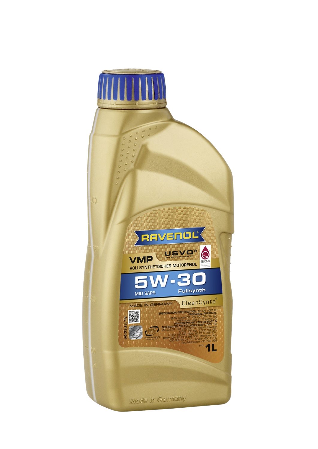 Моторное масло Ravenol VMP SAE 5W-30, 1л