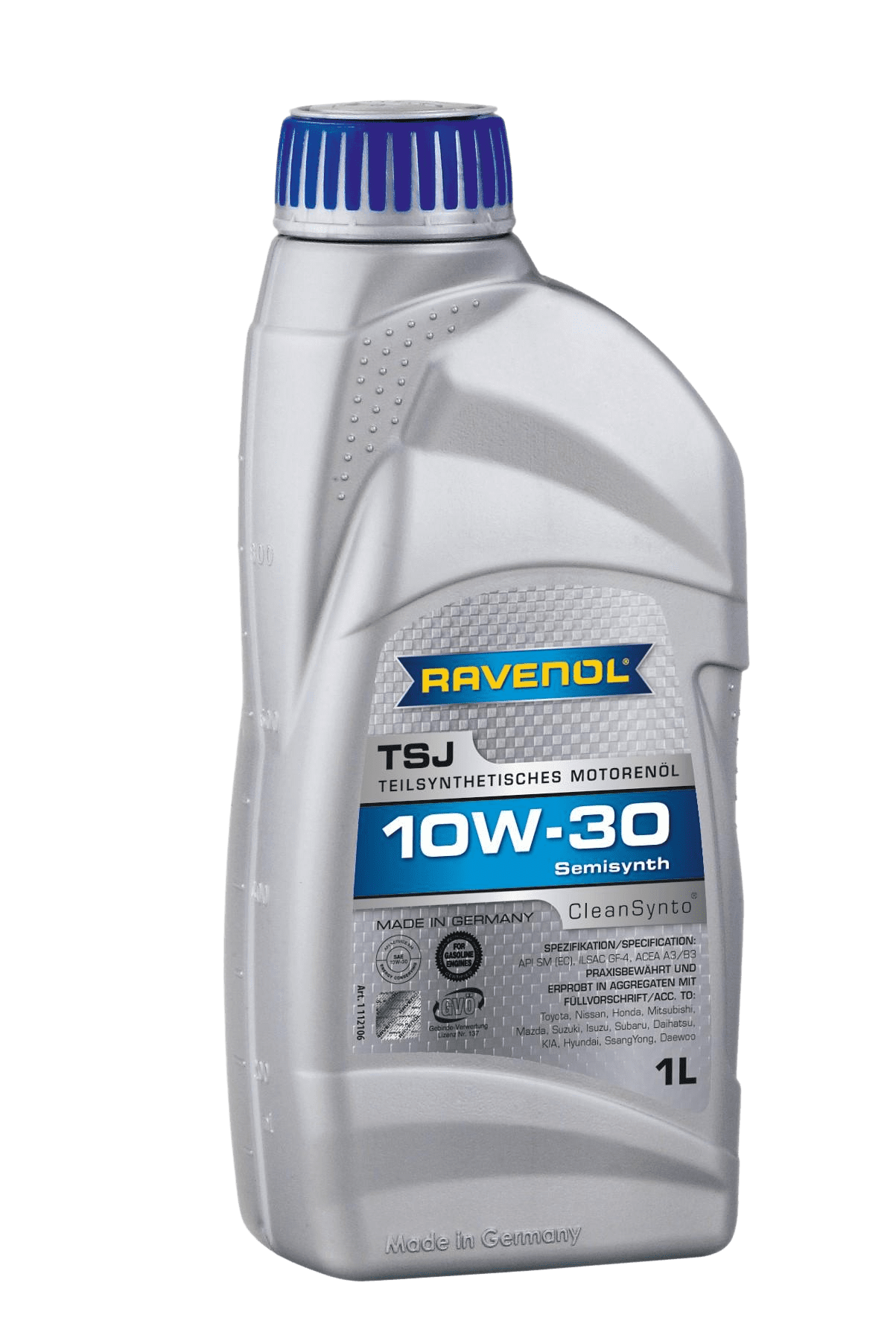 Моторное масло Ravenol TSJ SAE 10W-30, 1л