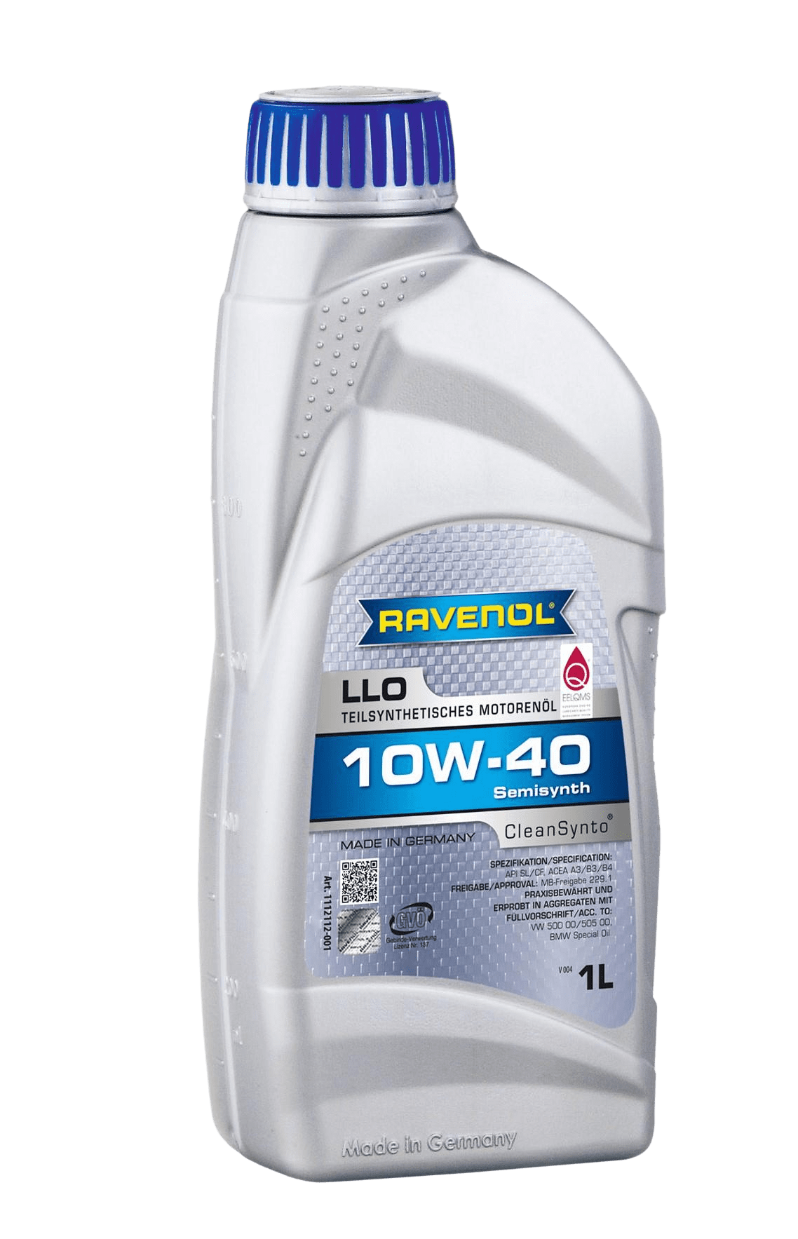 Моторное масло Ravenol LLO SAE 10W-40, 1л