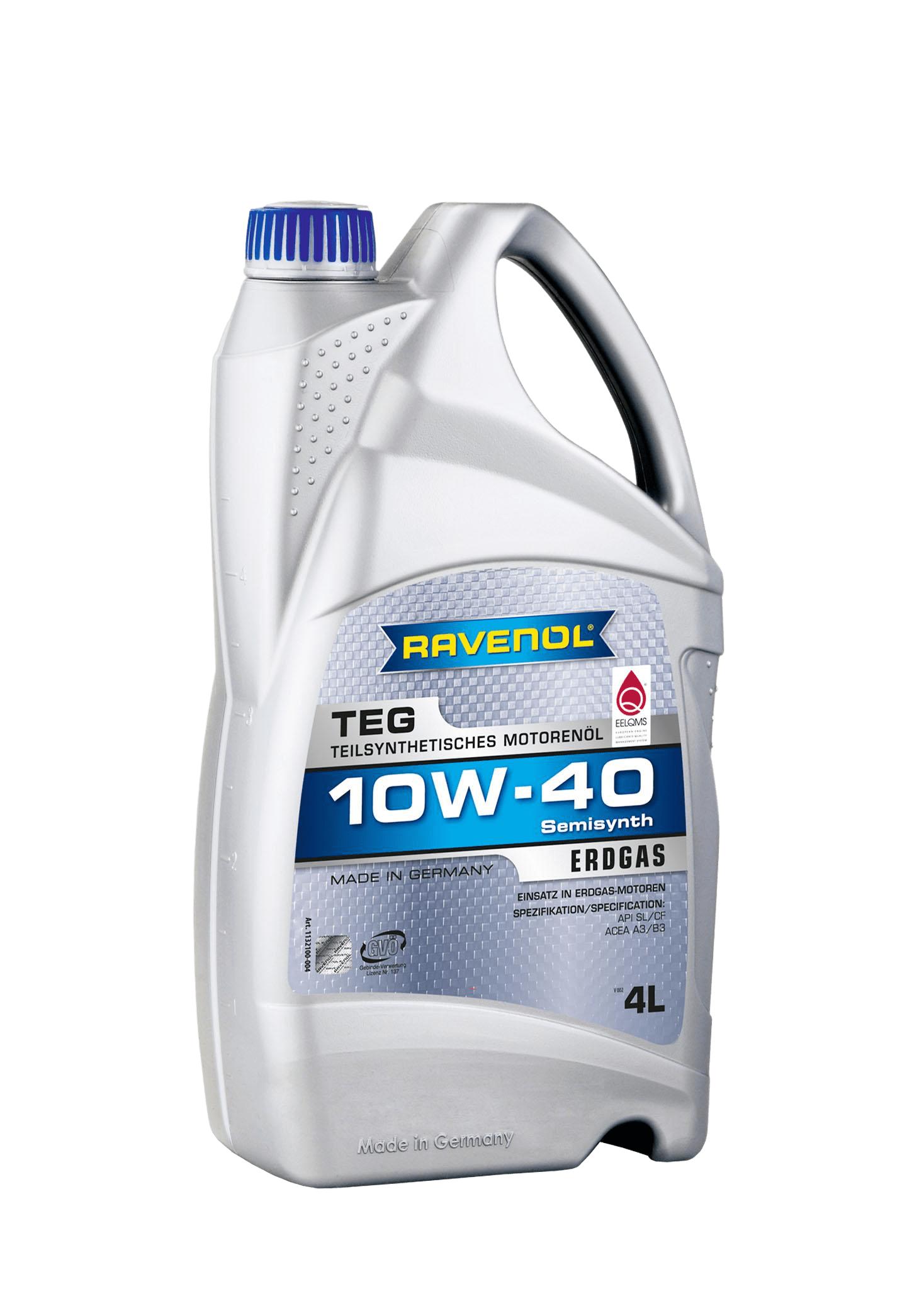 Моторное масло Ravenol TEG SAE 10W-40, 4л