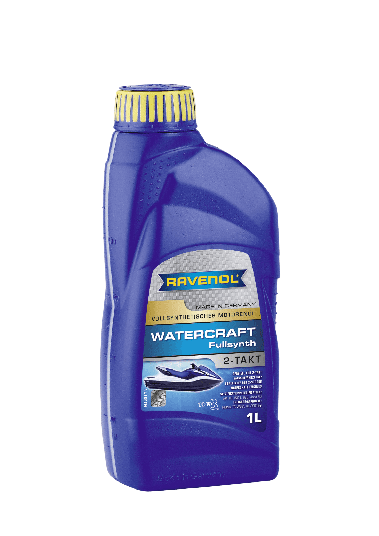 Моторное масло Ravenol WATERCRAFT Fullsynth. 2-Takt , 1л