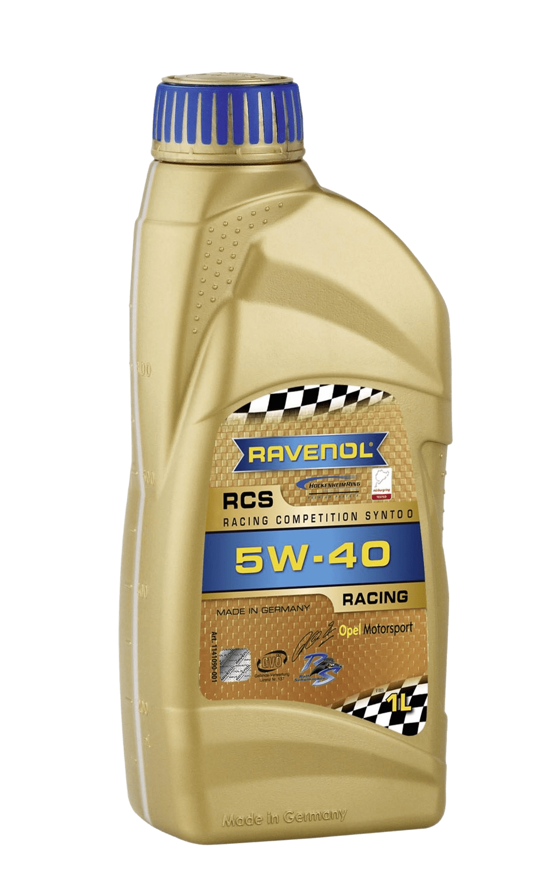 Моторное масло Ravenol RCS Racing Competition Synto SAE 5W-40, 1л