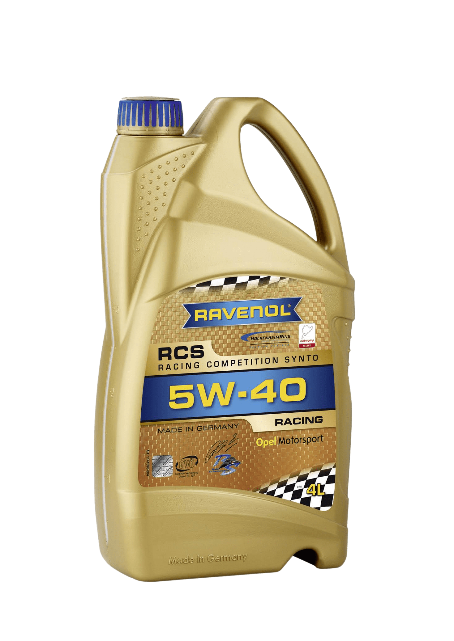 Моторное масло Ravenol RCS Racing Competition Synto SAE 5W-40, 4л