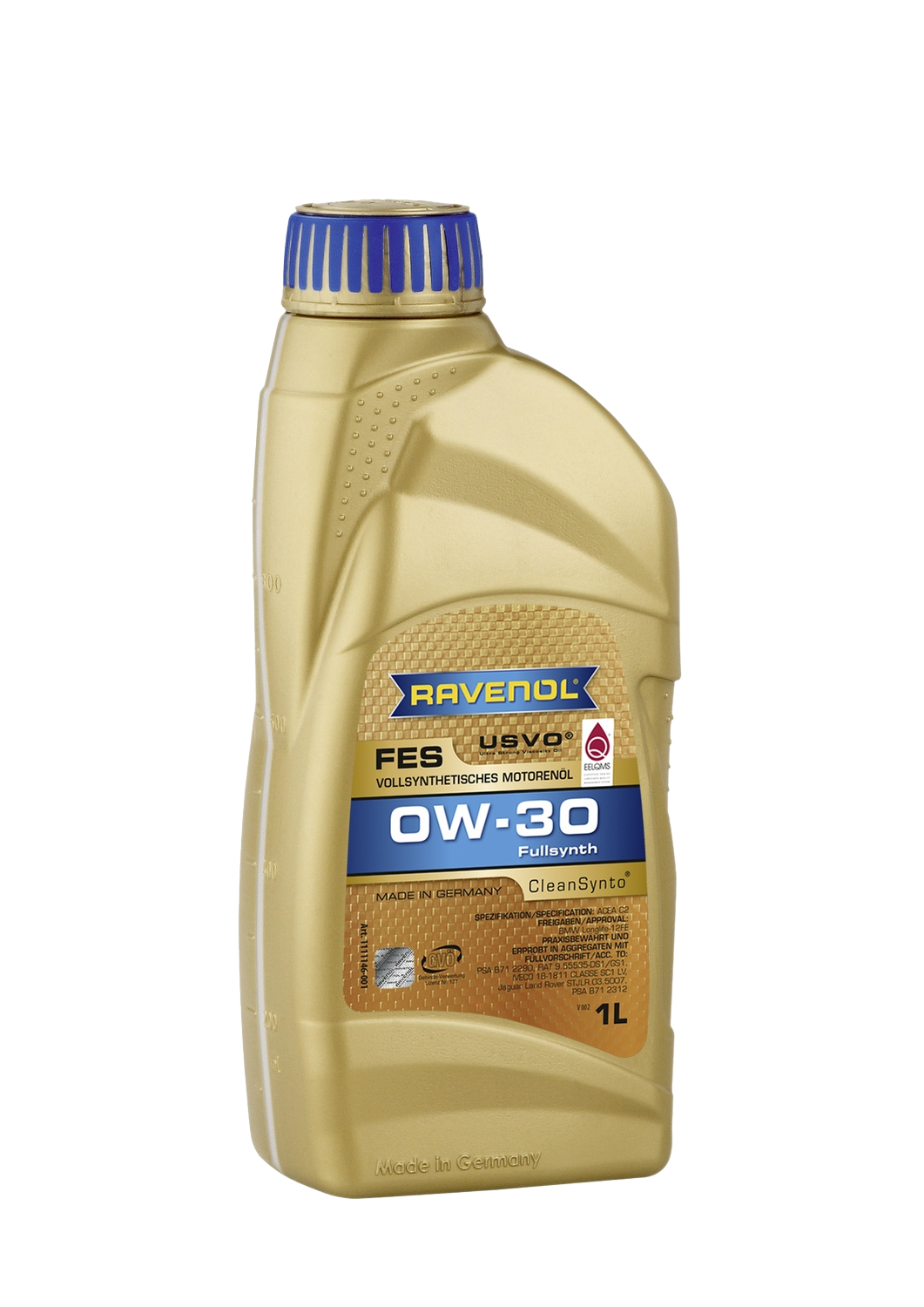 Моторное масло Ravenol FES SAE 0W-30, 1л