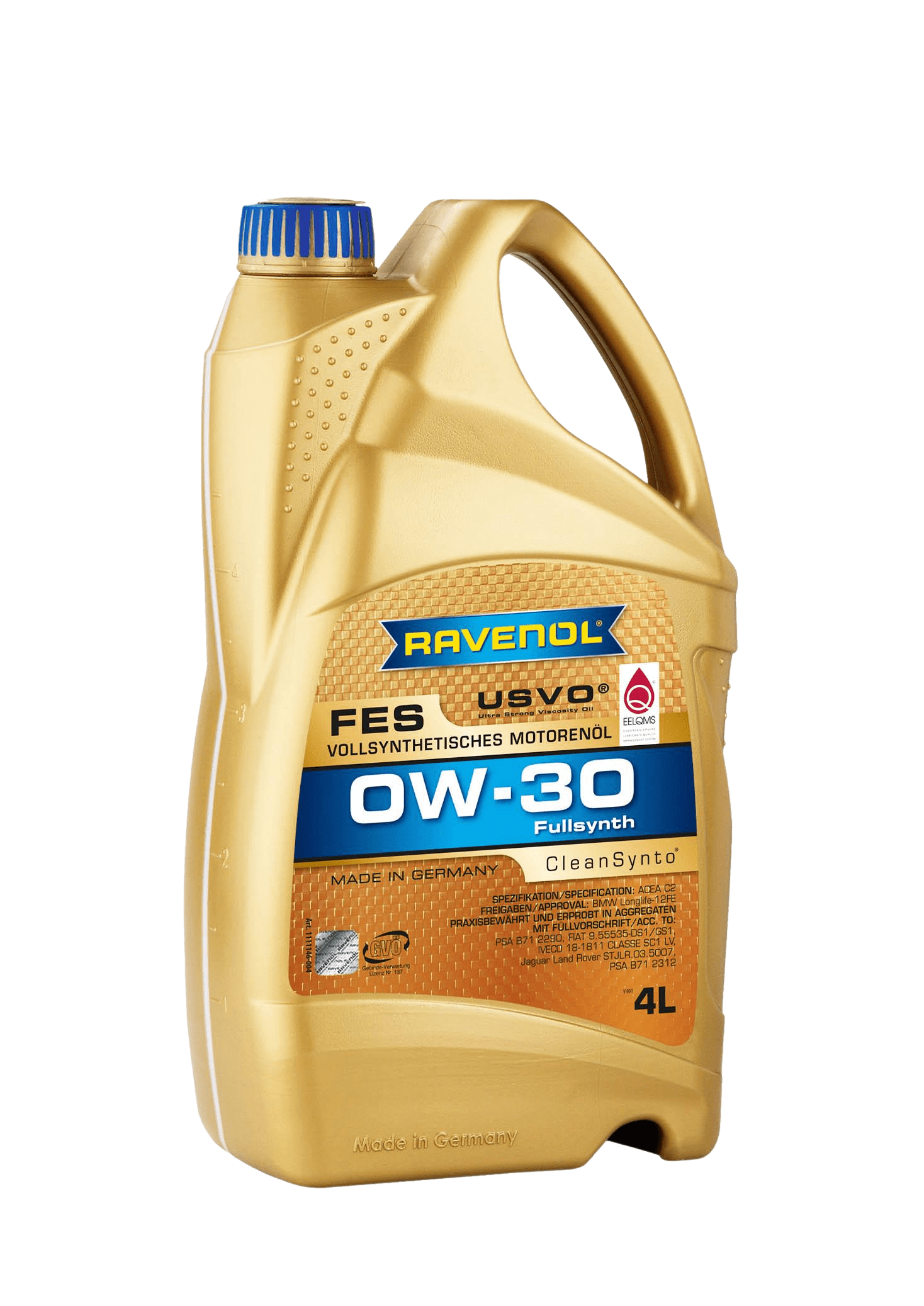 Моторное масло Ravenol FES SAE 0W-30, 4л