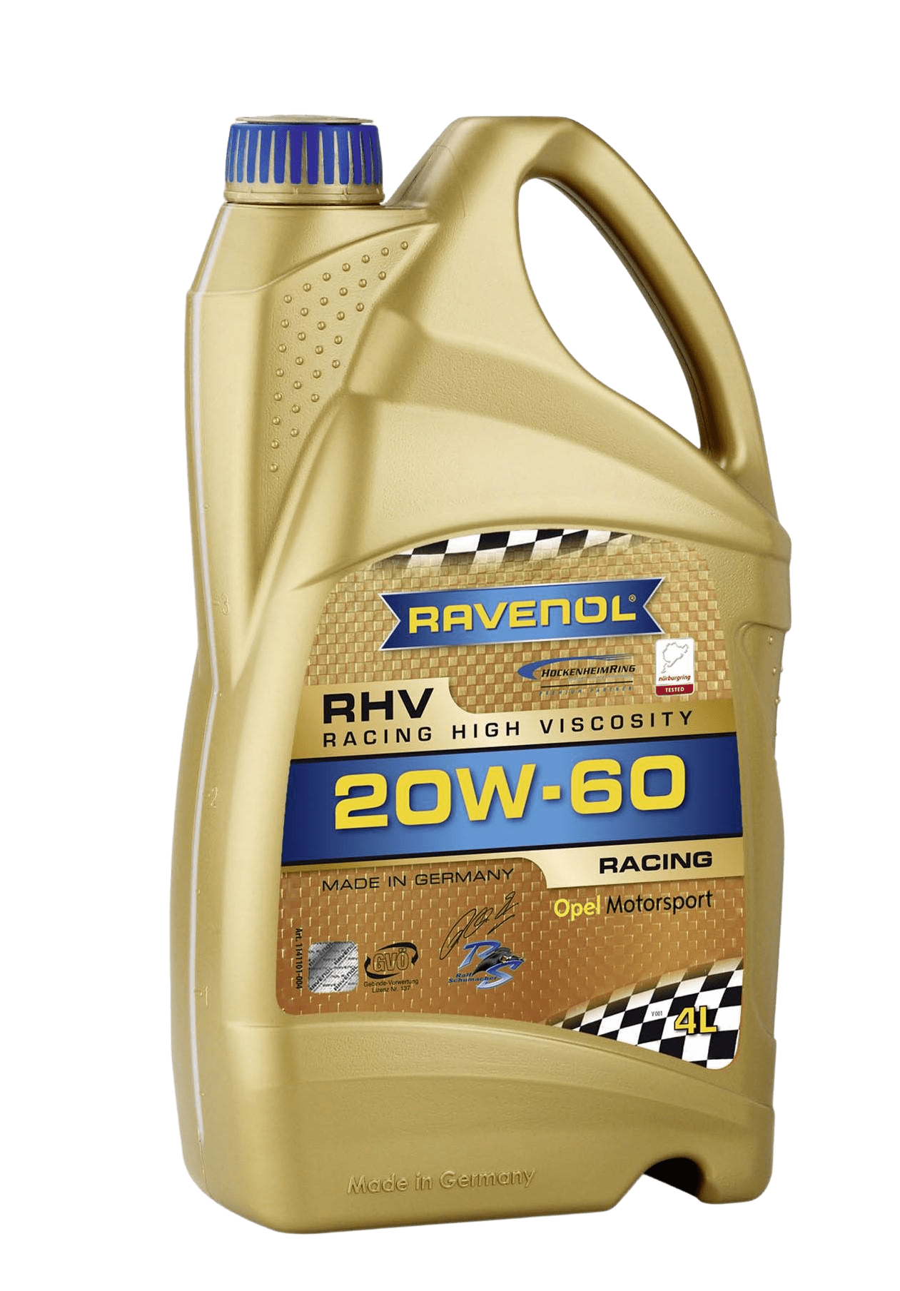 Моторное масло Ravenol RHV Racing High Viscosity SAE 20W-60, 4л