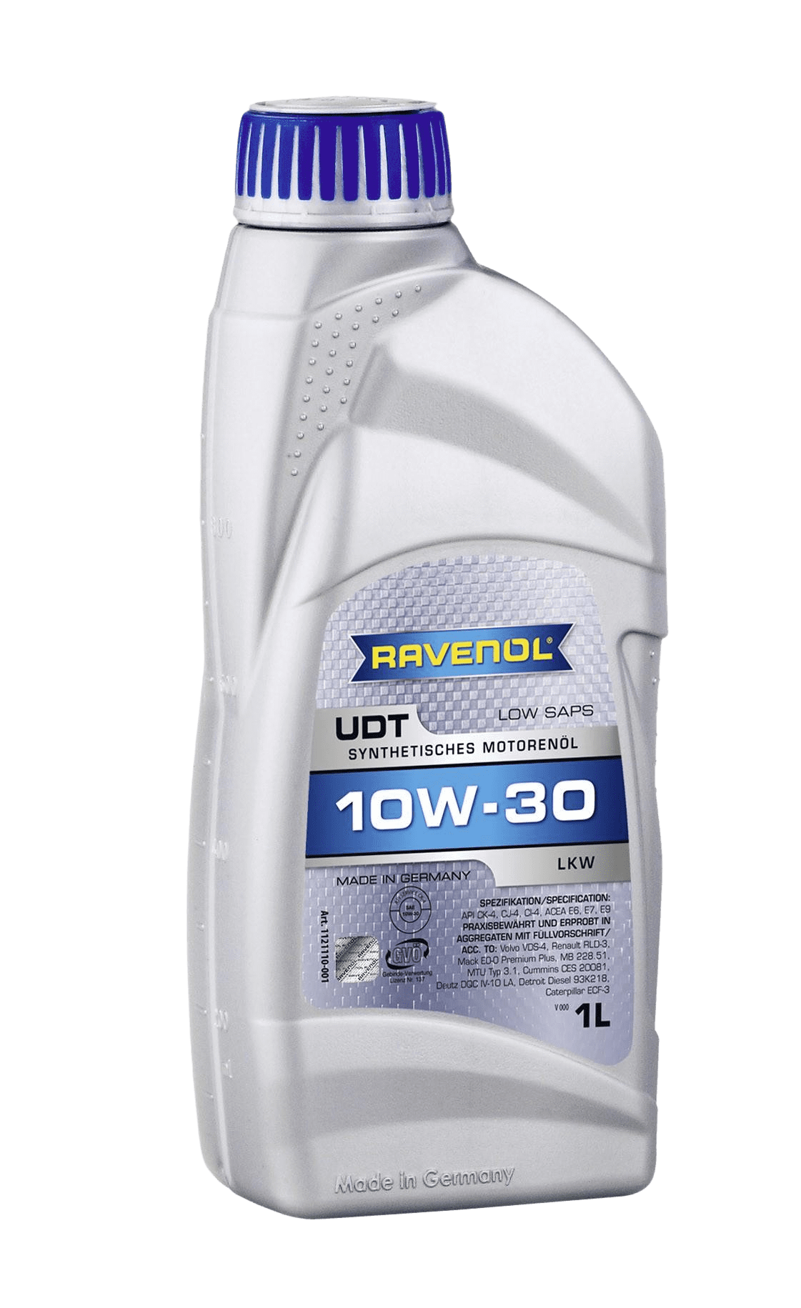 Моторное масло Ravenol UDT Ultra Duty Truck SAE 10W-30, 1л