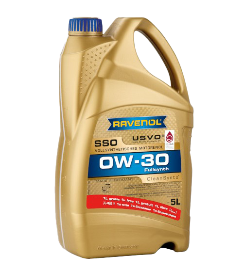 Моторное масло Ravenol SSO SAE 0W-30, 5л