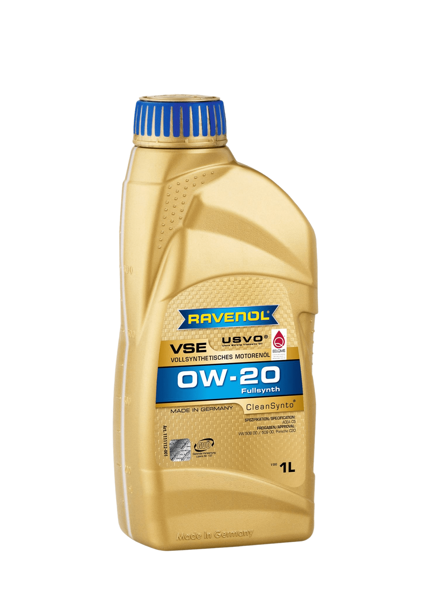 Моторное масло Ravenol VSE SAE 0W-20, 1л