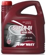 Моторное масло Favorit Stahlsynt Intellect DI 10W40 CF-4/SL / 54307 (5л)