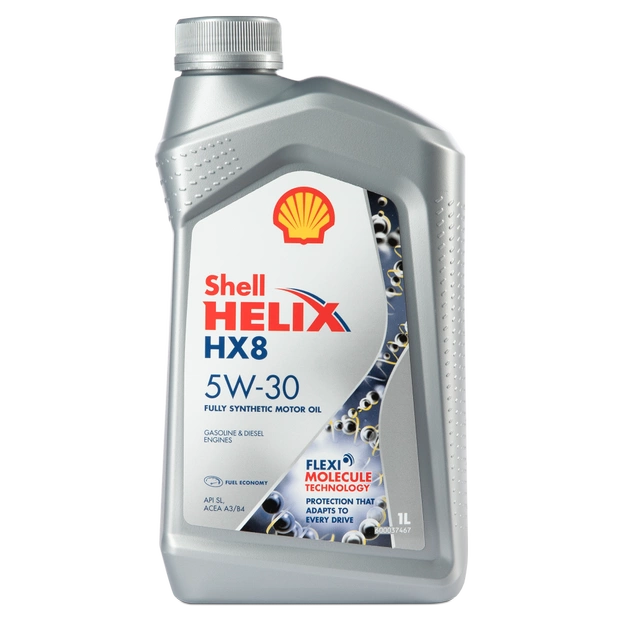 Моторное масло SHELL 5W30 HELIX HX8 SYNTHETIC, 1л
