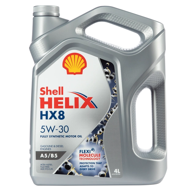 Моторное масло SHELL 5W30 HELIX HX8 A5/B5, 4л
