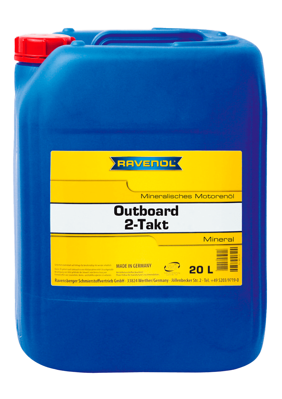 Моторное масло Ravenol Outboardoel 2T teilsynth., 20л