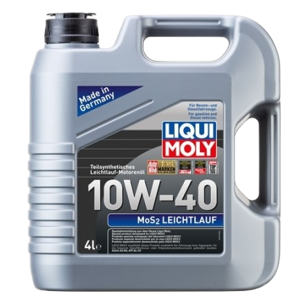 Моторное масло Liqui Moly MoS2 Leichtlauf 10W-40, 4л
