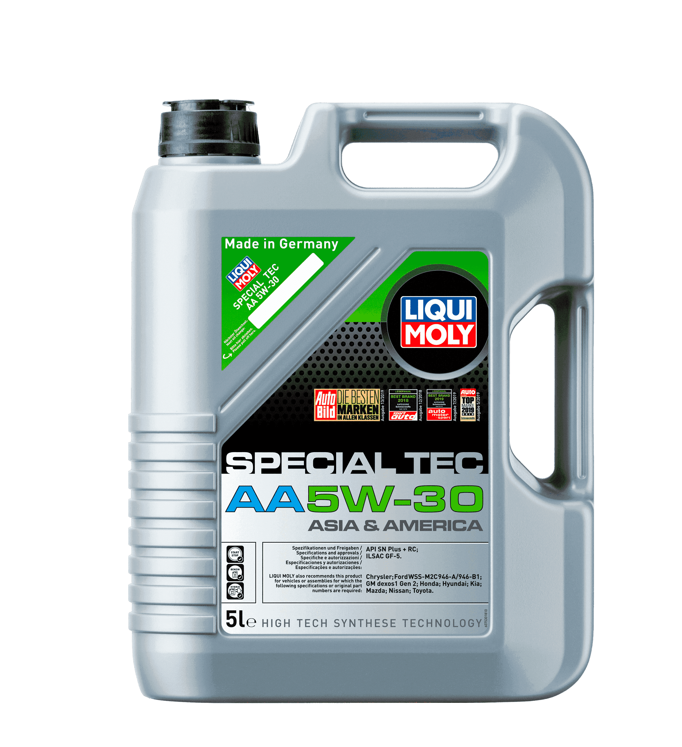Моторное масло Liqui Moly Special Tec AA 5W-30, 5л
