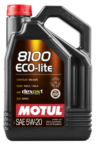 Моторное масло Motul 8100 ECO-LITE 5W-20, 5л