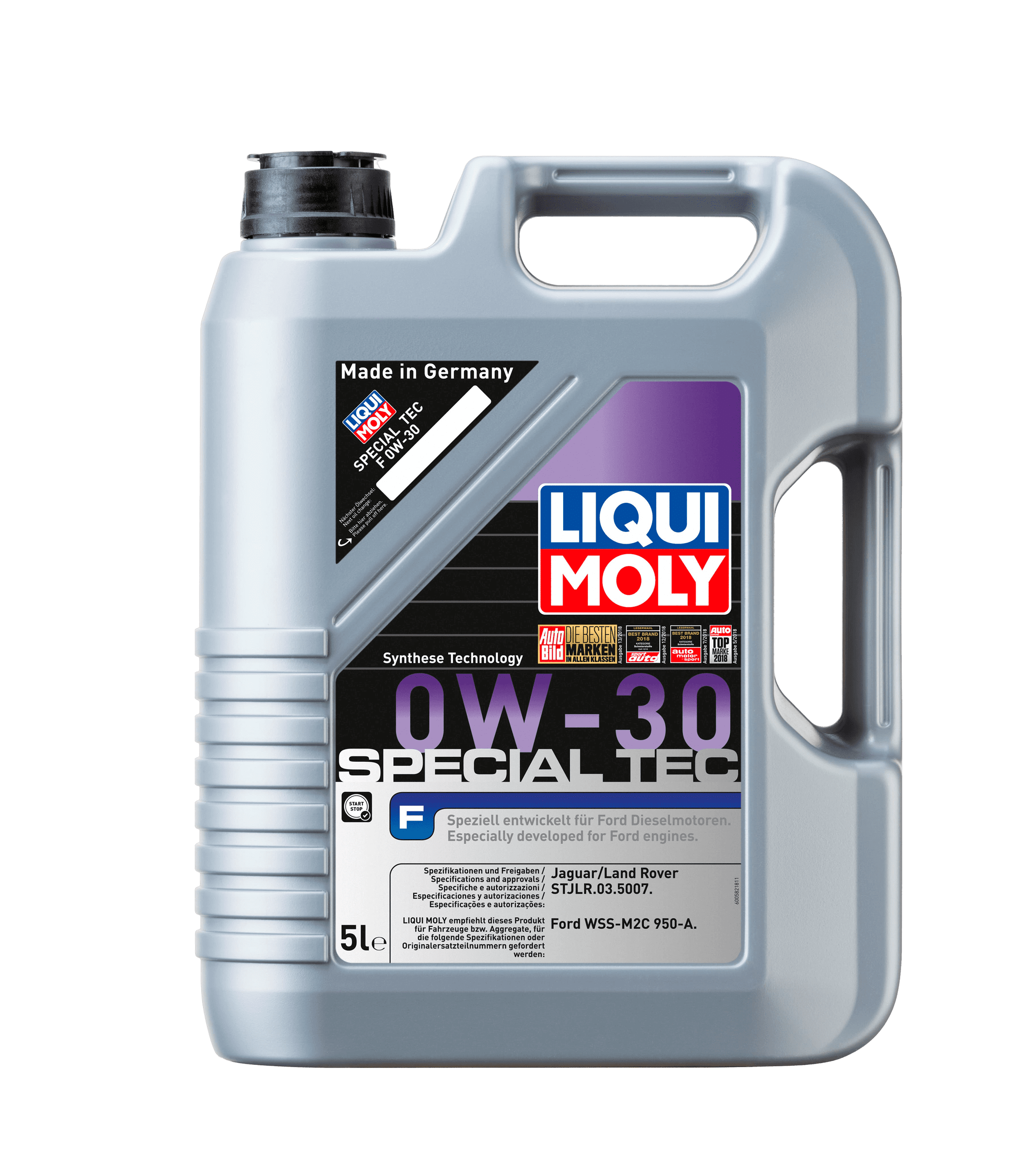 Моторное масло Liqui Moly Special Tec F 0W-30, 5л
