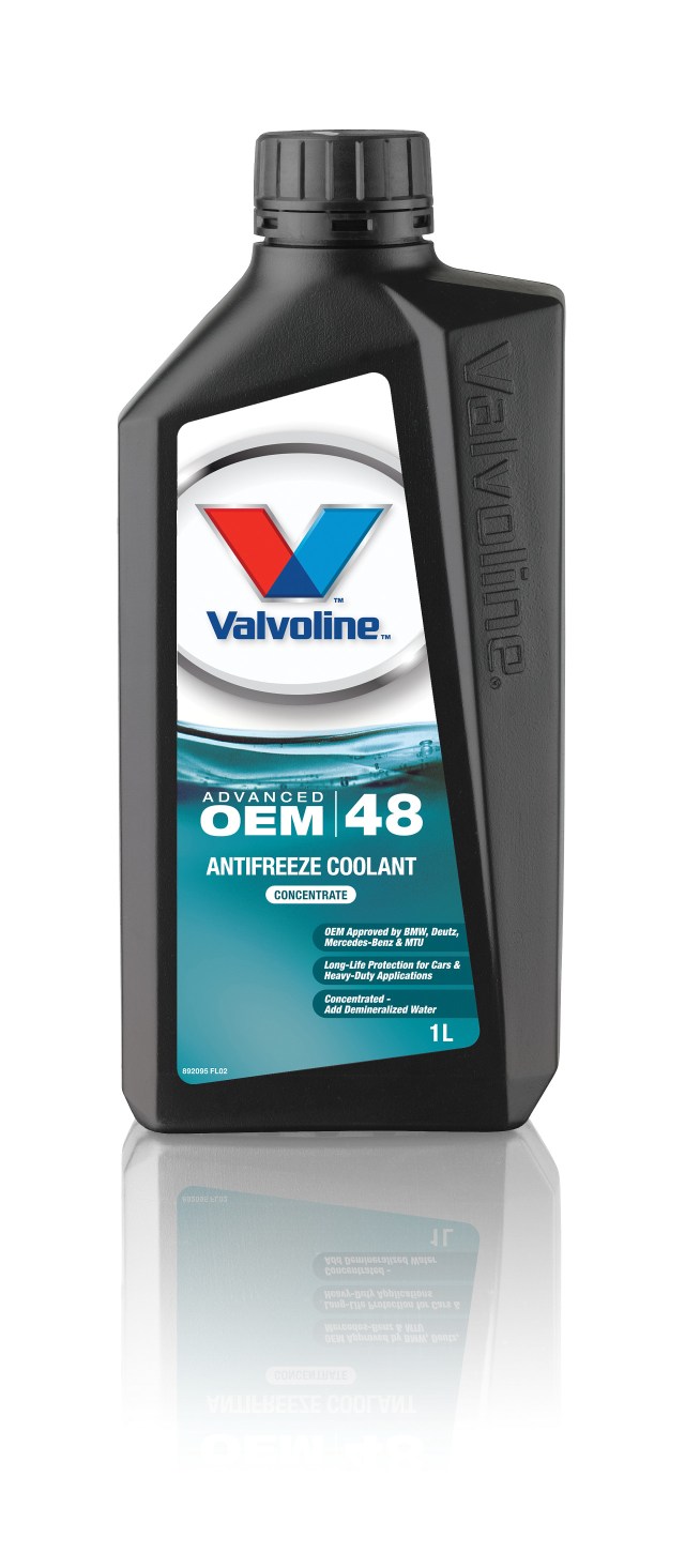 Valvoline OEM Advanced 48 (G11). Антифриз сине-зеленый (концентрат)