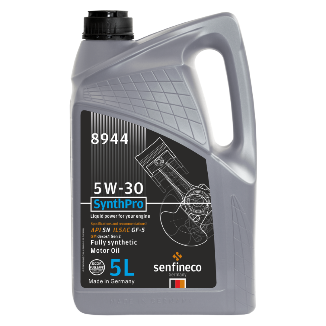 Моторное масло SENFINECO SYNTHPRO 5W-30 API SP ILSAC GF-6, 5л
