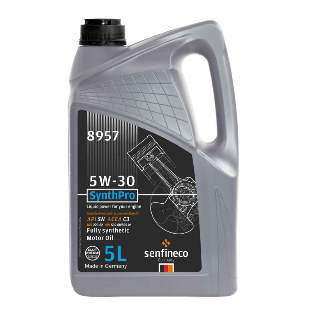 Моторное масло SENFINECO SYNTHPRO 5W-30 API SN ACEA C3, 5л