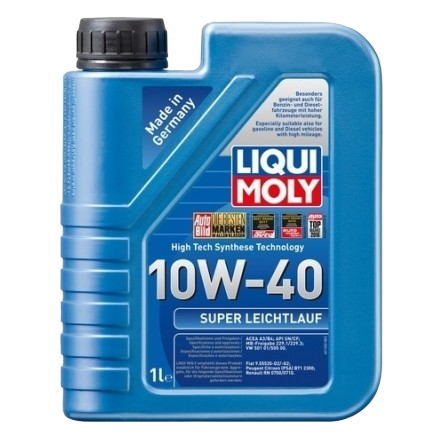 Моторное масло Liqui Moly Super Leichtlauf 10W-40, 1л