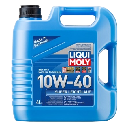 Моторное масло Liqui Moly Super Leichtlauf 10W-40, 4л
