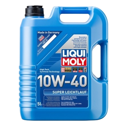 Моторное масло Liqui Moly Super Leichtlauf 10W-40, 5л