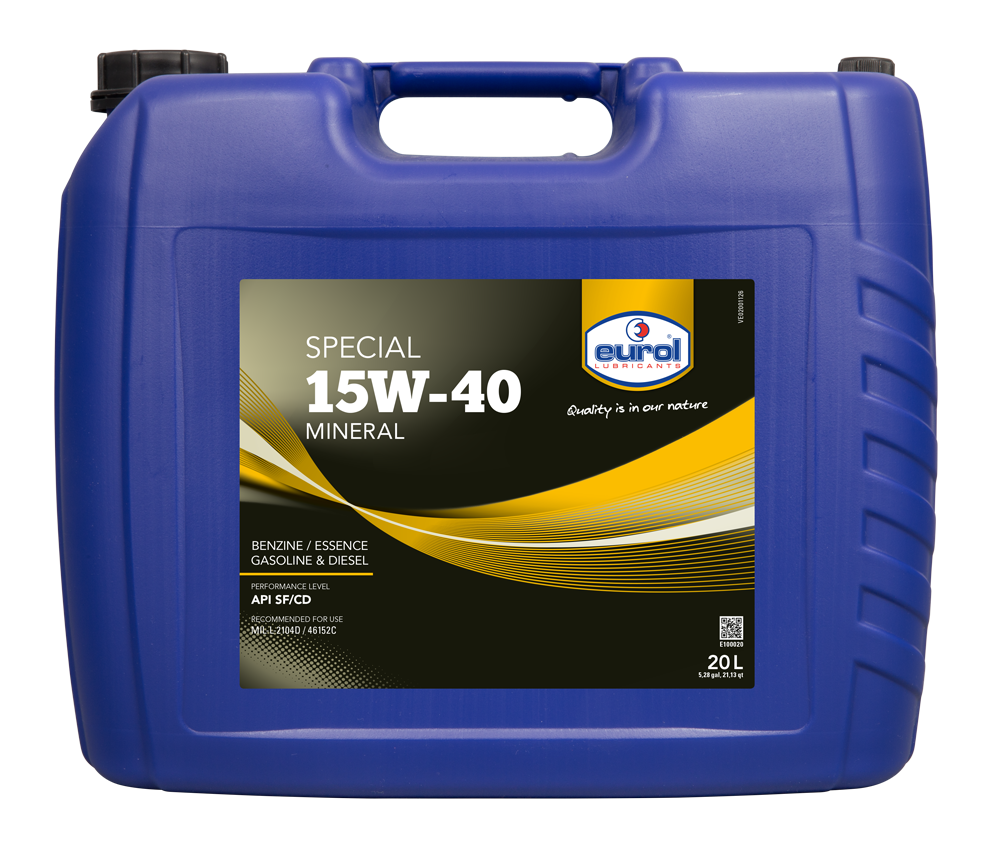 Моторное масло Eurol Special 15W-40, 20л