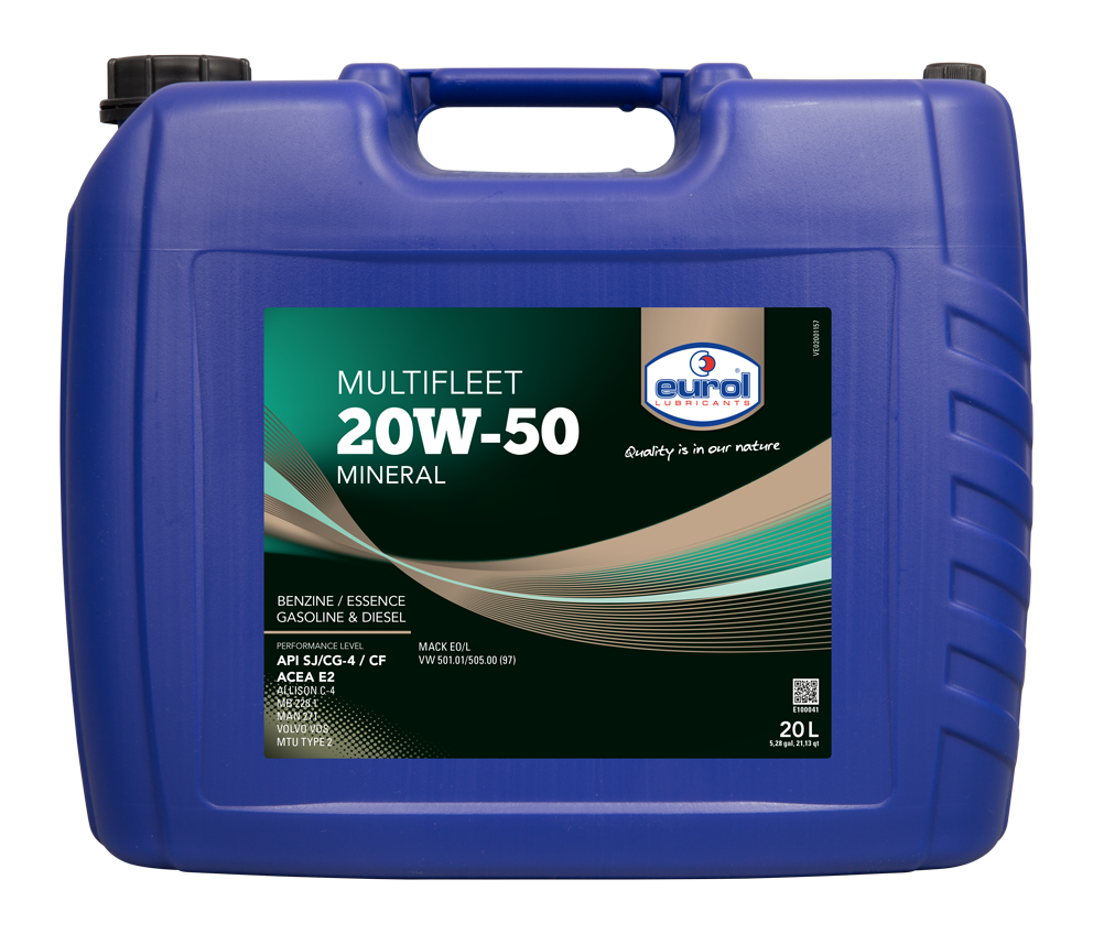 Моторное масло Eurol Multifleet 20W-50, 20л