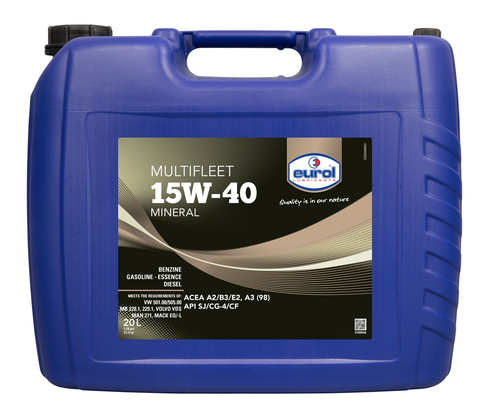 Моторное масло Eurol Multifleet 15W-40, 20л