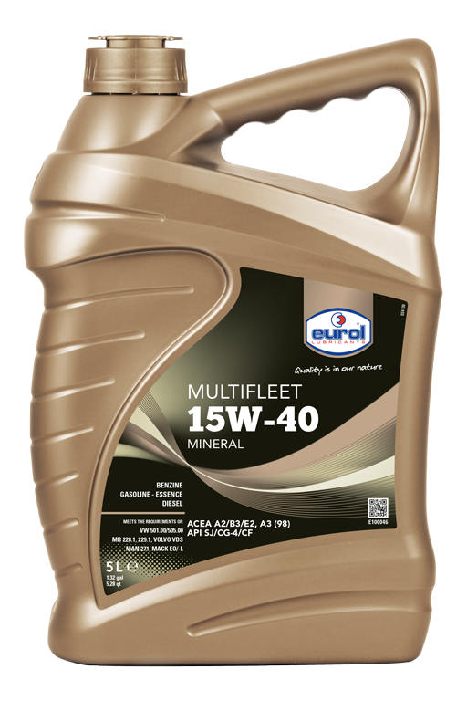 Моторное масло Eurol Multifleet 15W-40, 5л