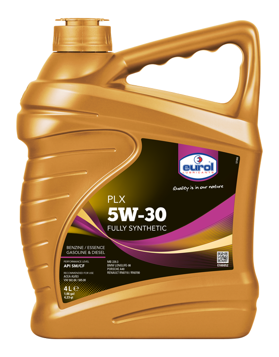 Моторное масло Eurol PLX 5W-30, 4л