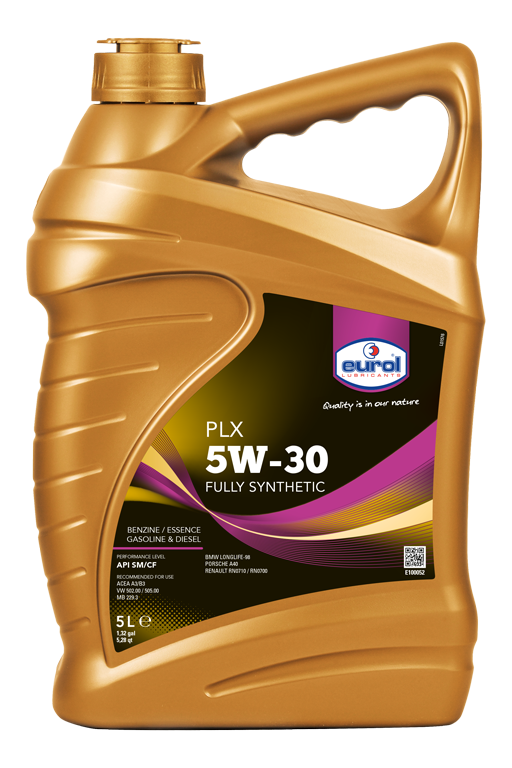 Моторное масло Eurol PLX 5W-30, 5л