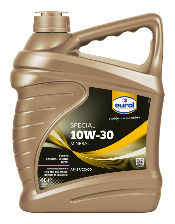 Моторное масло Eurol Special 10W-30, 4л