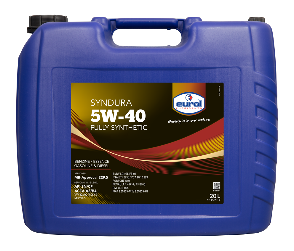 Моторное масло Eurol Syndura 5W-40, 20л