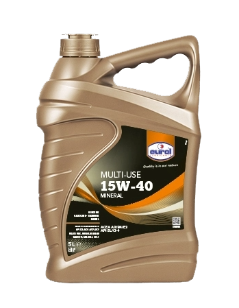 Моторное масло Eurol MULTI-USE 15W-40, 4л