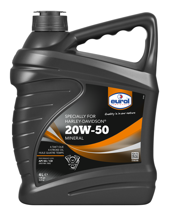 Моторное масло Eurol Harley 20W-50, 4л