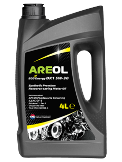 Моторное масло Areol Eco Energy DX1 5W30, 4л